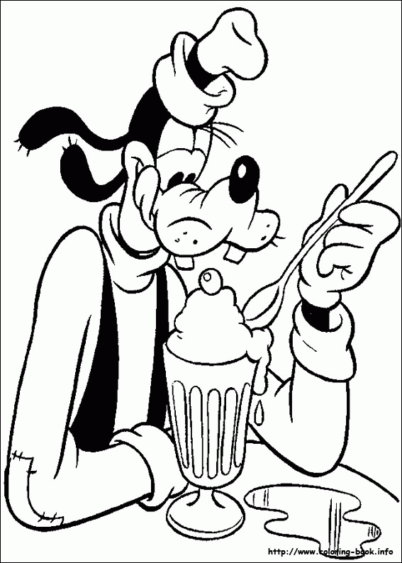 Goofy kolorowanki
